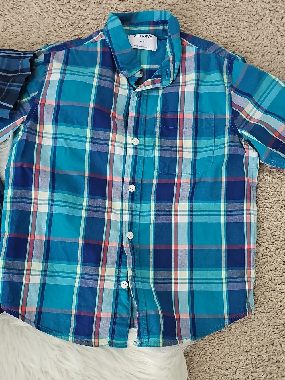 Old Navy boys button